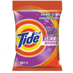 汰渍 洁净薰香洗衣粉（薰衣草香）1.65 kg/袋 6袋/组