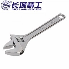 长城精工 活扳手活动扳手活络扳手大开口带刻度耐磨 300MM(12寸)