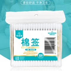 海氏海诺 棉签棒100只/袋