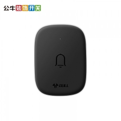 公牛无线门铃电池款智能门铃电子蓝牙无线老人呼叫器报警器免布线音乐门铃 无线门铃（一拖一）