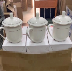 爱家 白瓷杯 B-001 会议杯