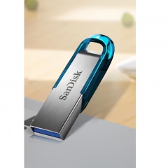 闪迪 (SanDisk) 32GB USB3.0 U盘CZ73酷铄 高速读取 时尚蓝色