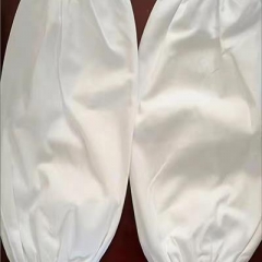 厨房套袖 纯棉布白色套袖