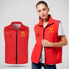志愿者马甲反光工作服背心