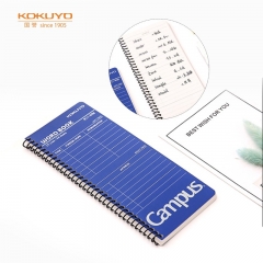国誉(KOKUYO)Campus螺旋单词本记事本笔记本子 172×75mm 1本 WSG-TGW04B