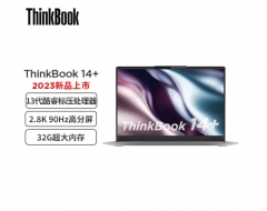 便携式计算机 联想/LENOVO ThinkBook 14+ 酷睿 I7-13700H 32GB 512GB  集成显卡   Windows 11   2年