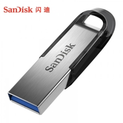 闪迪 (SanDisk) 64GB U盘CZ73 安全加密 高速读写 金属优盘 USB3.0