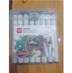 得力 油性48色马克笔HM915
