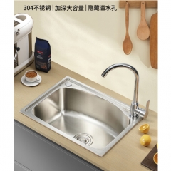 304不锈钢单槽水槽