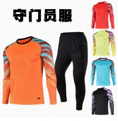 足球守门员球衣装备儿童全套球服门将服防摔衣服长袖长裤训练服装