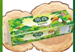 雨森（YUSEN）12卷2000克卷纸 春意盎然系列 5层柔厚无芯高克重耐用 家用卫生纸厕纸巾