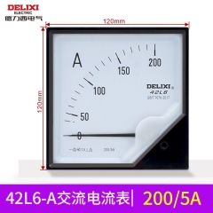 德力西42L6电流表 200/5