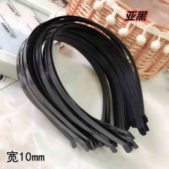 儿童diy手工制作发箍配件不锈钢头饰 宽发箍3个装10MM