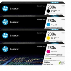 惠普（HP）230A硒鼓W2300A 适用于M4203dw M4303dw M4303fdw 230A黑彩四色套装