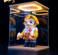 带灯适用积木模型展示盒亚克力高透明防尘罩40CM*40CM*35CM