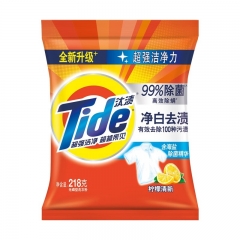 汰渍净白去渍洗衣粉袋装 218g 20袋/包