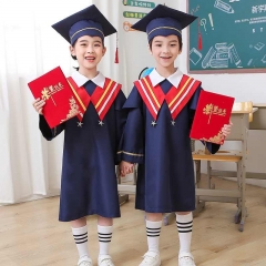 幼儿园博士服B2红色(衣服+帽子)