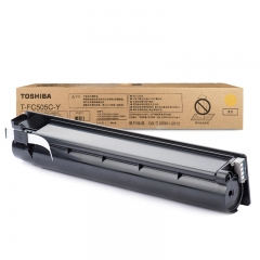 东芝（TOSHIBA）鼓粉盒 T-FC505C-Y原装碳粉(墨粉) 黄色 适用e-STUDIO2000AC/2500AC/2505AC/3005AC/3505AC/4505AC/5005AC