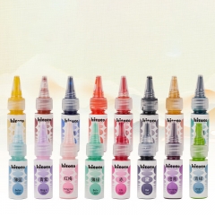 非遗漂漆扇子大漆颜料diy漆扇材料 随机彩色系15ml