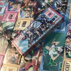 明日方舟周边长款书签 80张图40张镭射票