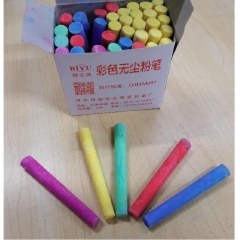 碧玉无尘彩色粉笔 40支/盒