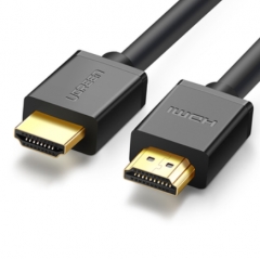 绿联 HDMI高清线2.0版 4k视频线工程线 投影仪连接线 电脑笔记本电视机顶盒穿管数据连接线 20米  10112 黑色工程版 20米