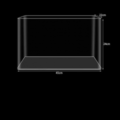 扎染水晶缸塑料透明仿玻璃