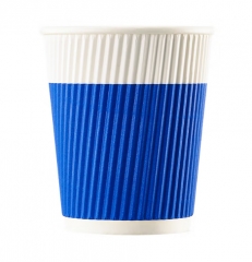 京东京造 纸杯一次性杯子咖啡杯三层加厚食品级办公家用水杯280ml【60只】各10包