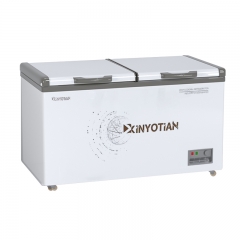 冷藏冰柜纯真铜管速冻卧式商用大容量小冰柜冷冻柜家用冷柜大冰柜 598-519升