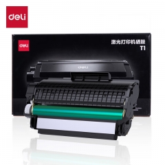 得力T1/T1A黑色硒鼓适用得力P2500D/DN/DW/DNW M2500D/DW/ADNW打印机耗材 T1大容量硒鼓1支【3500页】 标准版 黑色