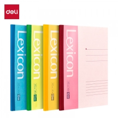 得力7651办公无线装订本（混）-40张-A5(本) 笔记本 7651