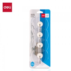 得力(deli)强力胶粘挂钩 19374