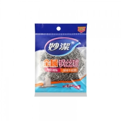 妙洁大颗钢丝球 不锈钢清洁刷锅神器 钢丝球