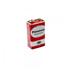 松下9V电池 电子温度计体温枪电池通用型 方形碳性电池 9V