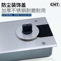 俏博莱白钢门地弹簧 白钢门地弹簧 M80定位 无配